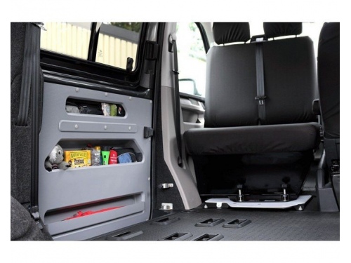 Rangement intérieur de porte latérale gauche pour Volkswagen Transporter T5 ou T6 &quot;Camperstock&quot;