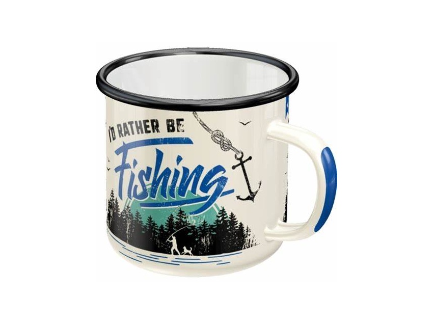 Mug Tasse Nostalgic Art. Collection I'd Rather Be Fishing