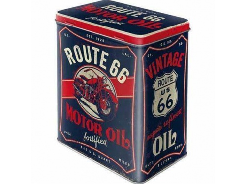 Boite Tin Boxes L Nostalgic Art Route 66 Motor Oil
