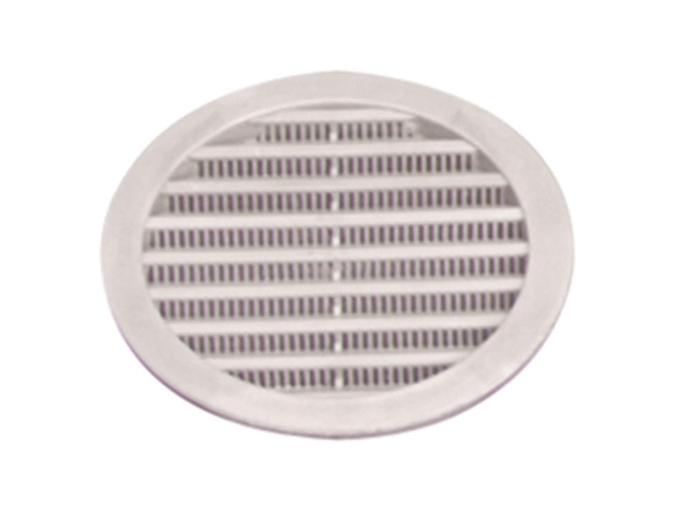 Grille ventilation 150mm ronde en Fonte d'Aluminium Haute Qualité