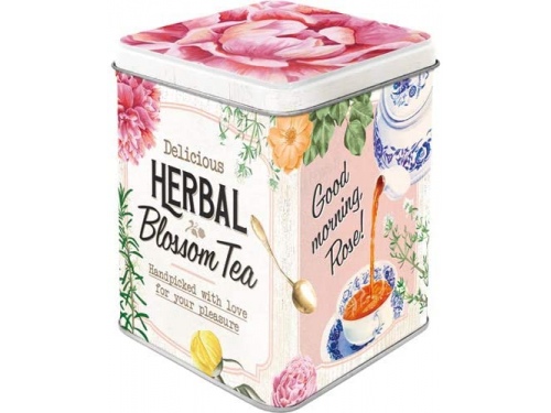 Boite à thé Nostalgic Art. Collection Herbal Blossom Tea