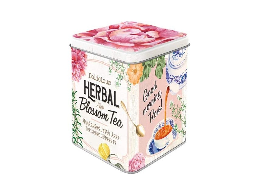 Boite à thé Nostalgic Art. Collection Herbal Blossom Tea