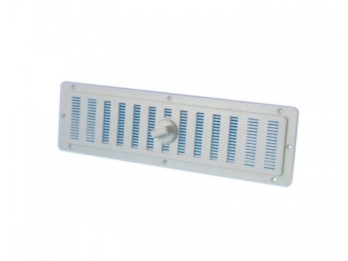 Grille de ventilation rectangulaire 20.5 x 5cm