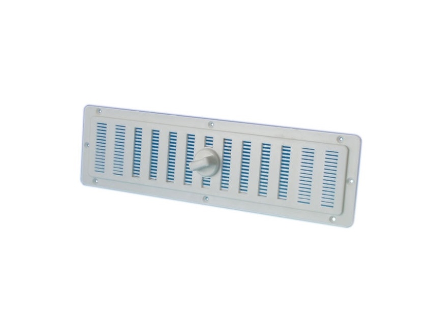 Grille de ventilation rectangulaire 20.5 x 5cm