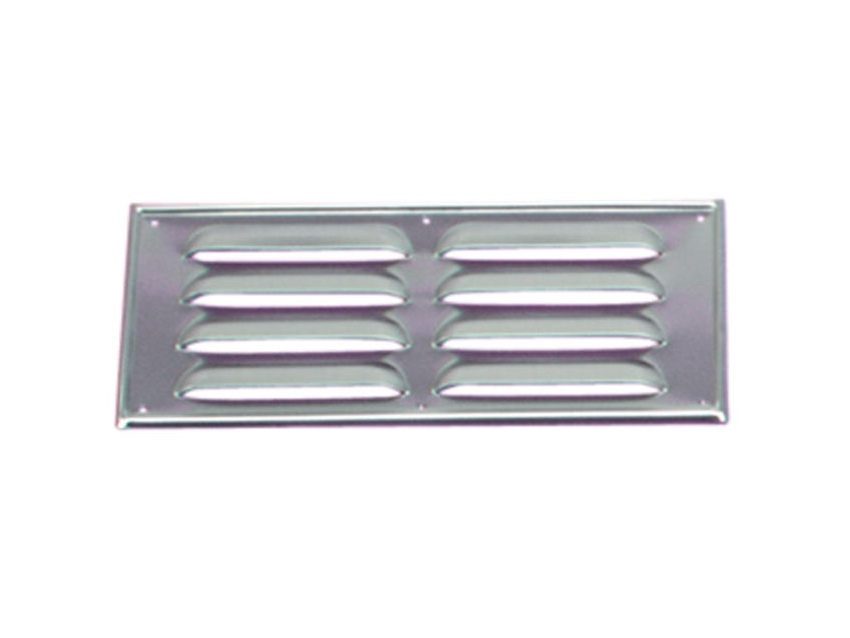 Grille de ventilation aluminium 25.5 x 11.5 cm