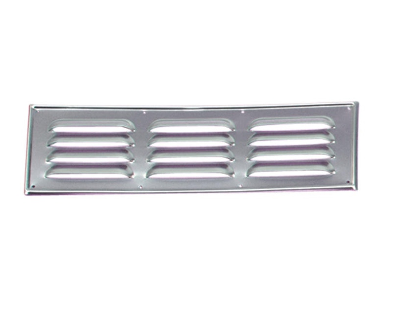 Grille de ventilation meuble diamètre 6cm, crème