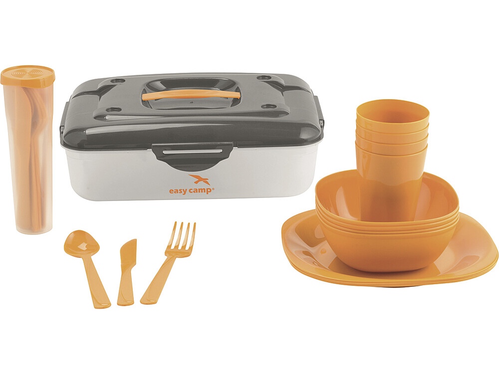 Vaisselle Camping 4 Personnes - Picnic Set - Vaisselle Camping