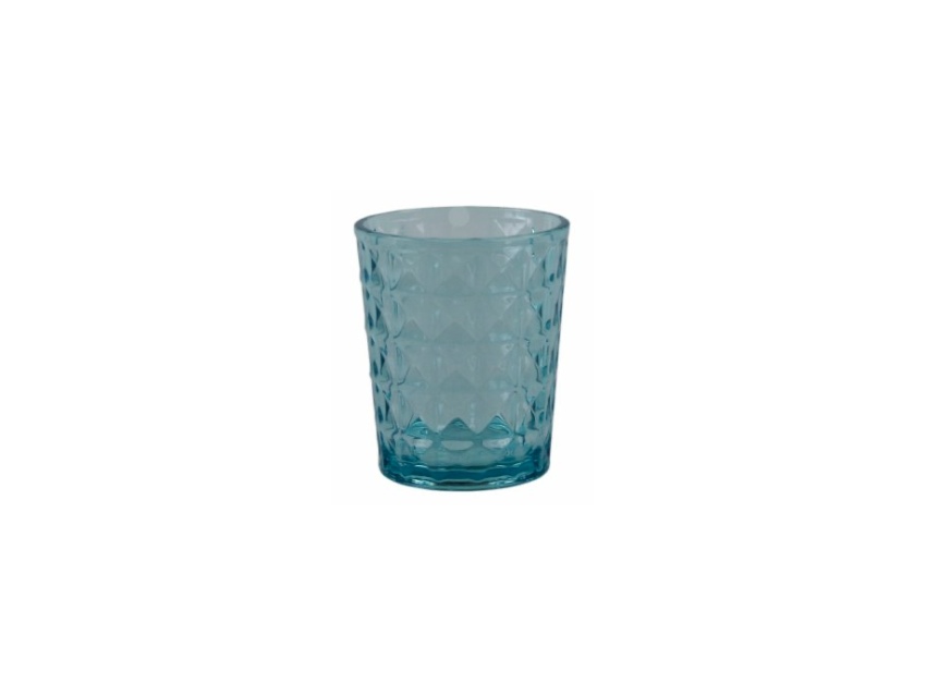 Verre à eau bleu - 35 cl