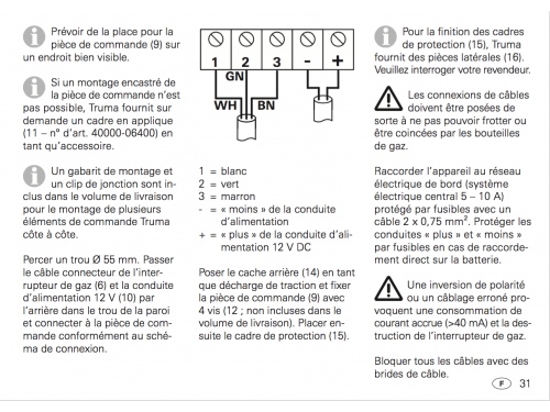 Vanne à Gaz Truma GS8 12V LPG - D'occasion Mais Opérationnelle, Parfaite Pour Camping-cars Et Caravanes