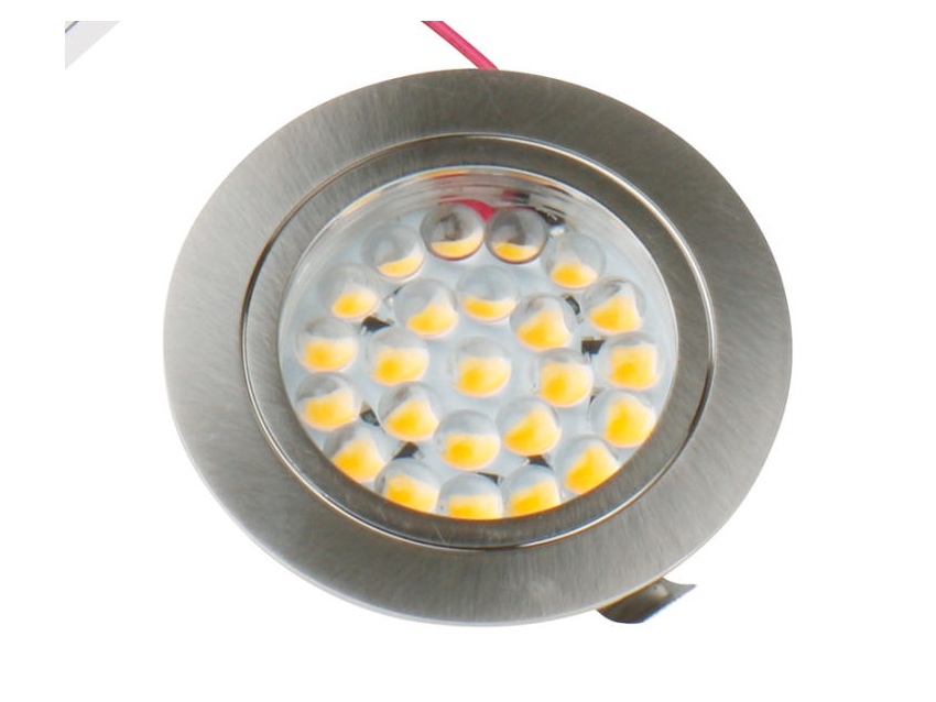 Spot LED 12V en acier