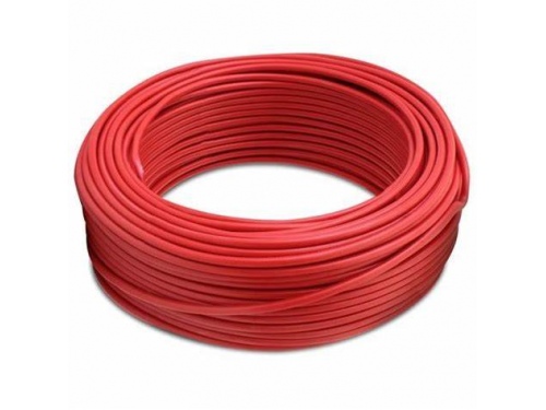 Câble électrique souple - HO7V-K - 2.5 mm² - rouge - Bobine de 10 M