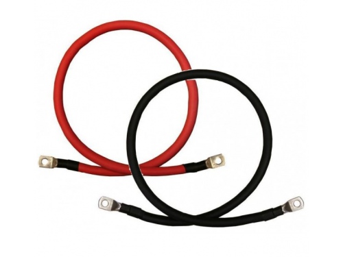 Strap batterie 16 mm² 1 mètre Noir ou Rouge Energie Mobile