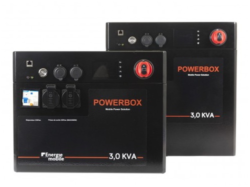 Powerbox Pro Lithium 3000 W/120Ah Energie Mobile