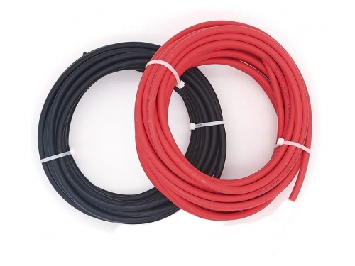 Câble de batterie souple 50 mm² Rouge ou Noir Energie Mobile