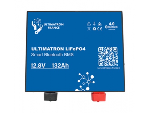Batterie Lithium Ultimatron LiFePO4 12.8V 132Ah Sous siège