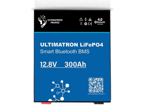 Batterie Lithium 300Ah Ultimatron LiFePO4 12.8V 
