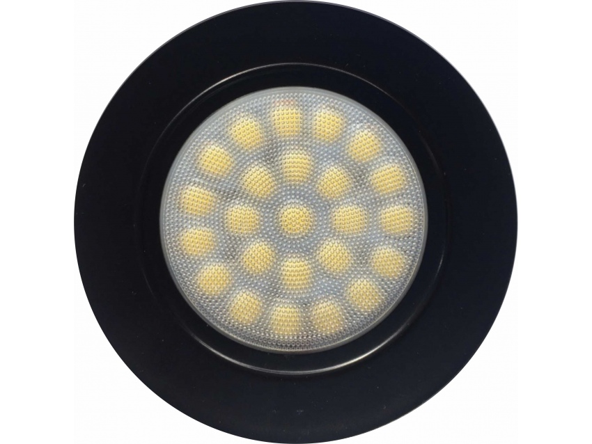 Spot éclairage LED 12V noir