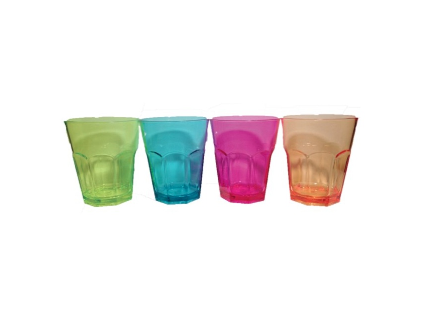 Lot de 4 verres à eau PARTY