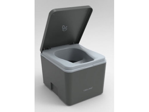 TRELINO S - Toilette à séparation Evo anthracite