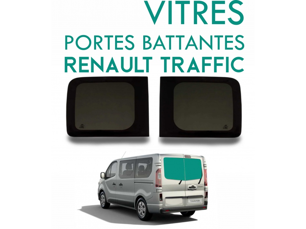 Fenêtre et baie latérale arrière gauche pour Renault Trafic 3