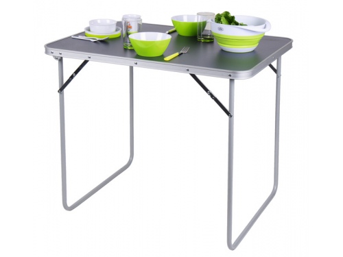 Table de camping pliante Anthracite Mc Camping JESPER 80 x 60