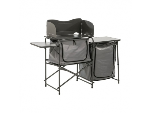 Toledo meuble cuisine pliable gris foncé