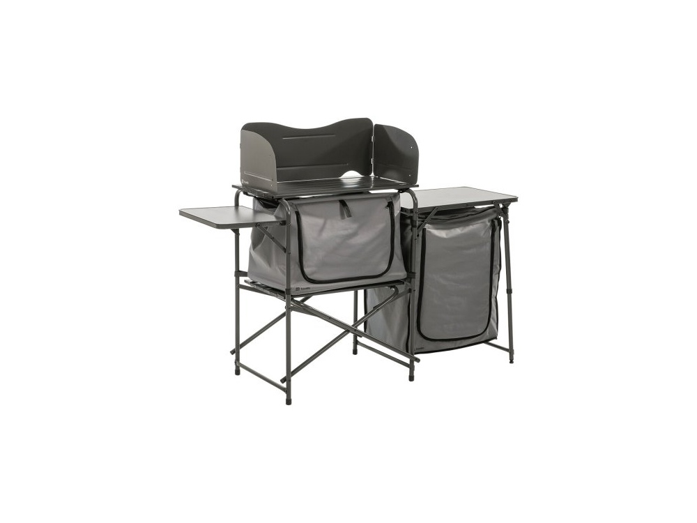 Toledo meuble cuisine pliable gris foncé