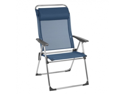 Fauteuil alu Cham XL bleu