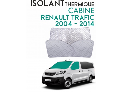Isolant thermique alu cabine RENAULT TRAFIC (2004-2014)