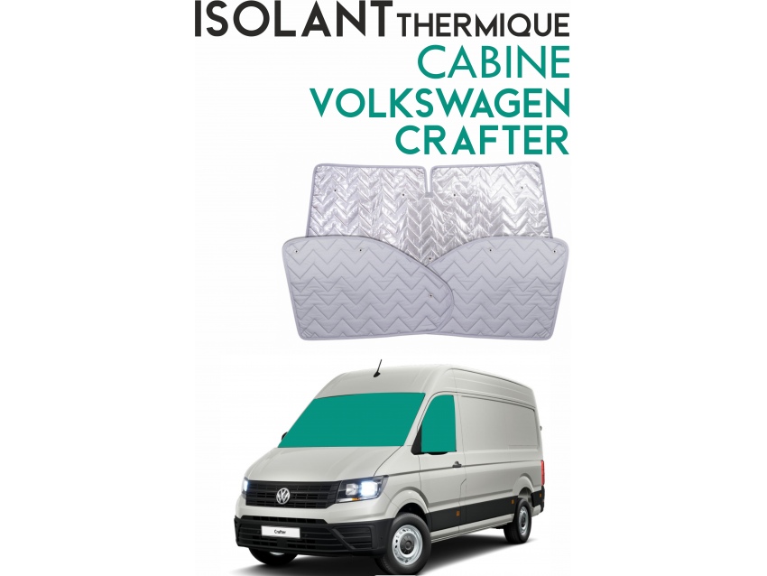 Isolant thermique alu cabine Volkswagen Transporter T5 / T6