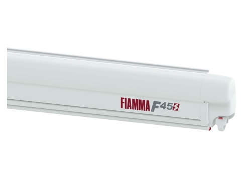 F45. Store de toit 3.5 m Fiamma F45s Boitier Blanc polaire