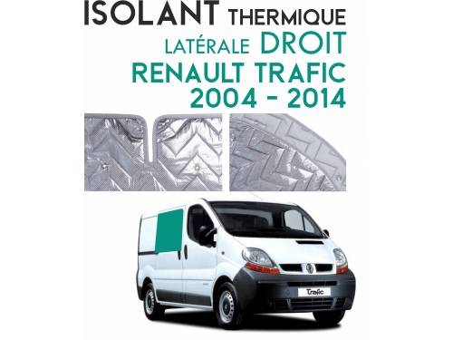 Isolant thermique alu cloison droite RENAULT TRAFIC (2004-2014)