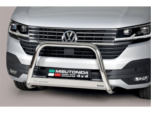 PARE-BUFFLE Misutonida INOX POUR VOLKSWAGEN TRANSPORTER T6.1 2019+