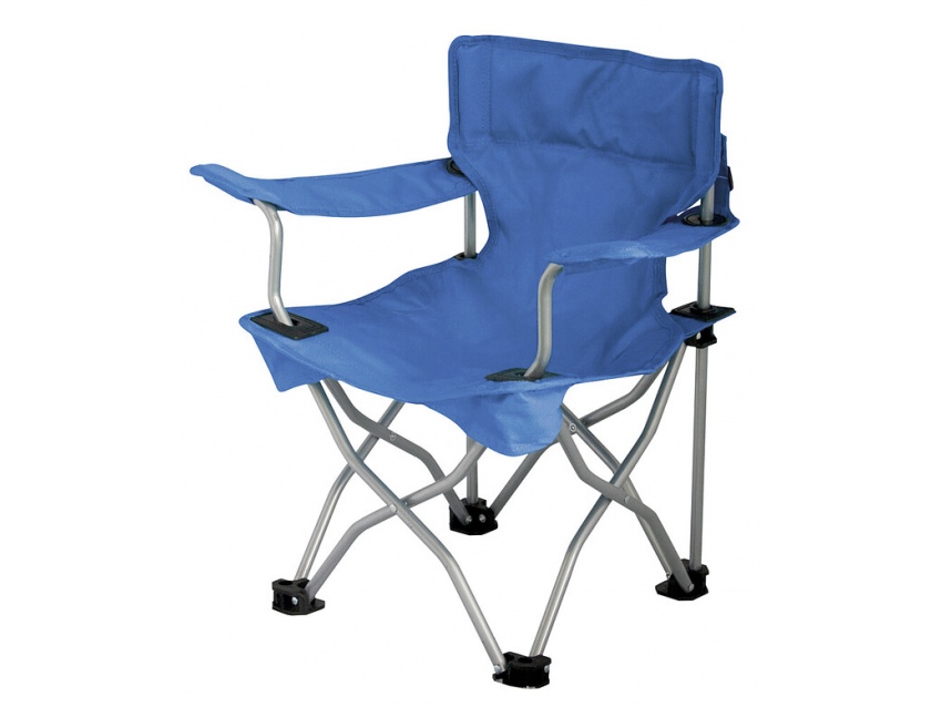 Chaise enfant Eurotrail Ardeche pliante bleu azur