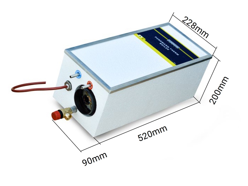 Chauffe-eau Therm Boiler 9 L Air -12 V / 200 W PUNDMANN