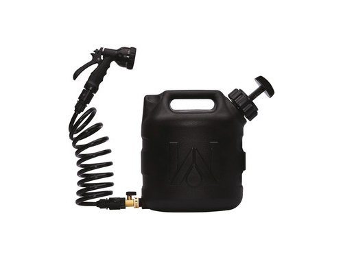 WaterPORT 2.0, 7.5 litres noir avec  pompe manuelle et buse