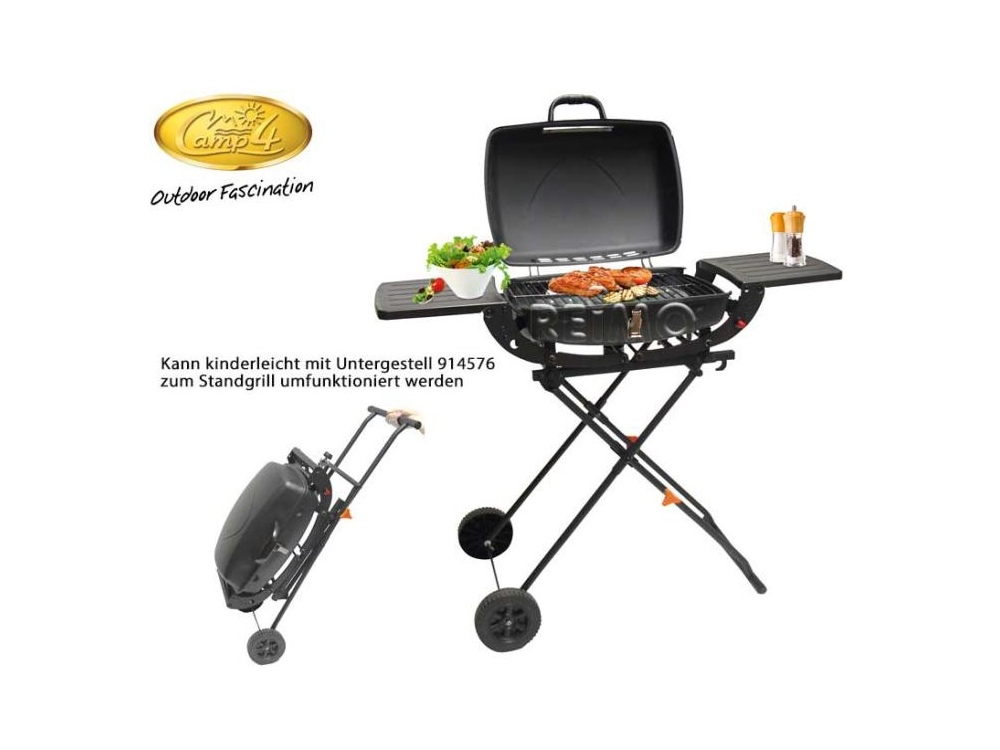 Barbecue pliant Tom au charbon de bois