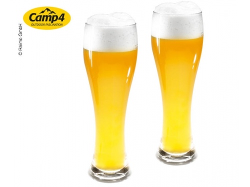 Set de 2 verres à bierre