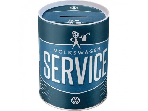 Tirelire en métal collection volkswagen service