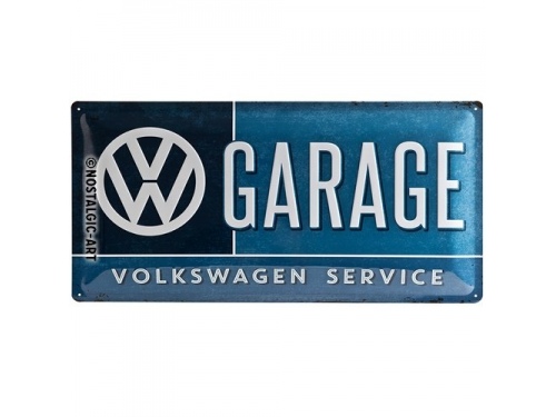 Plaque émaillé avec cordelette collection Volkswagen Service
