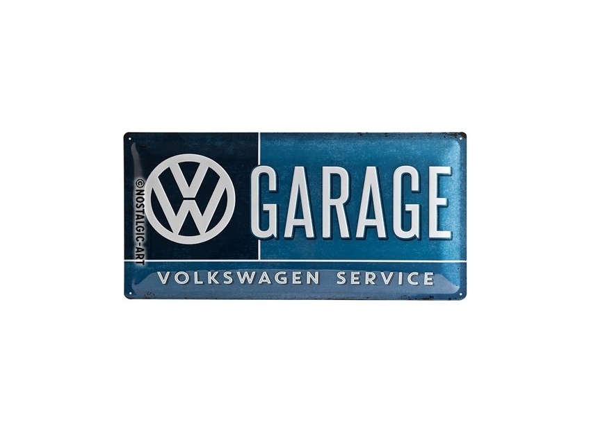 Plaque émaillé avec cordelette collection Volkswagen Service