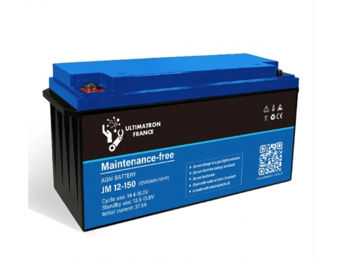 Batterie 150Ah 12V AGM Décharge Lente – ULTIMATRON