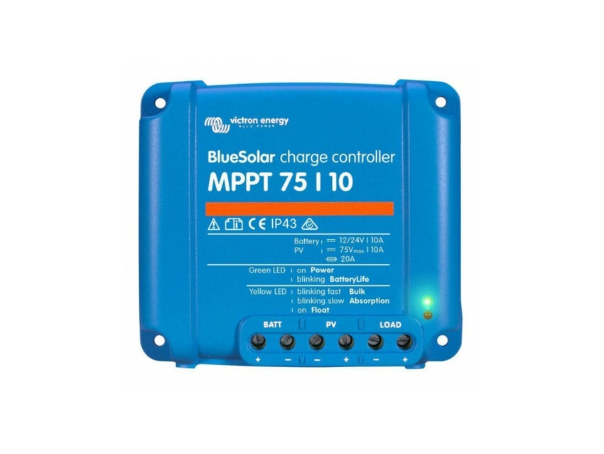 RÉGULATEUR SOLAIRE BLUESOLAR MPPT 75/10 - 12/24V VICTRON ENERGY