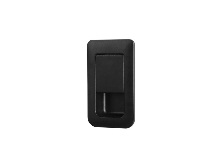 Serrure de porte 36 x 59 mm noir/noir