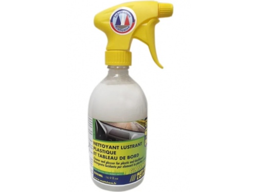 Nettoyant lustrant plastique et tableau de bord