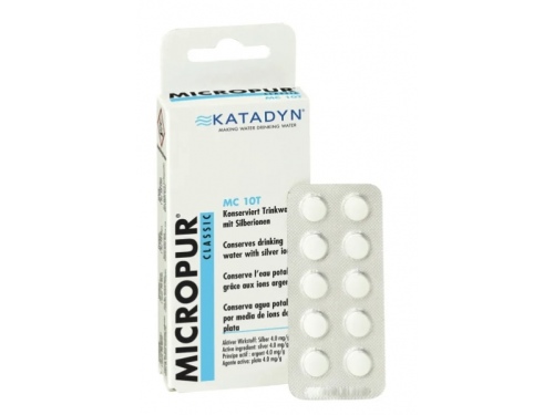 Pastilles Micropur Classic MC 10T - Boite de 100