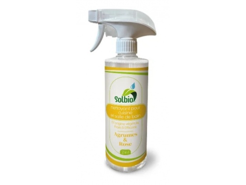 Nettoyant salle de bain et cuisine Agrumes-Rose