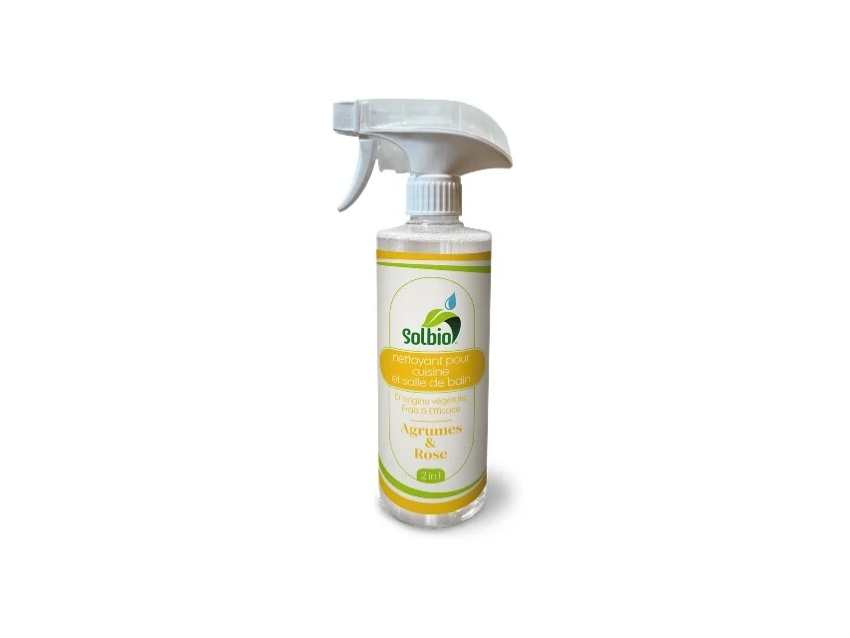 Nettoyant salle de bain et cuisine Agrumes-Rose