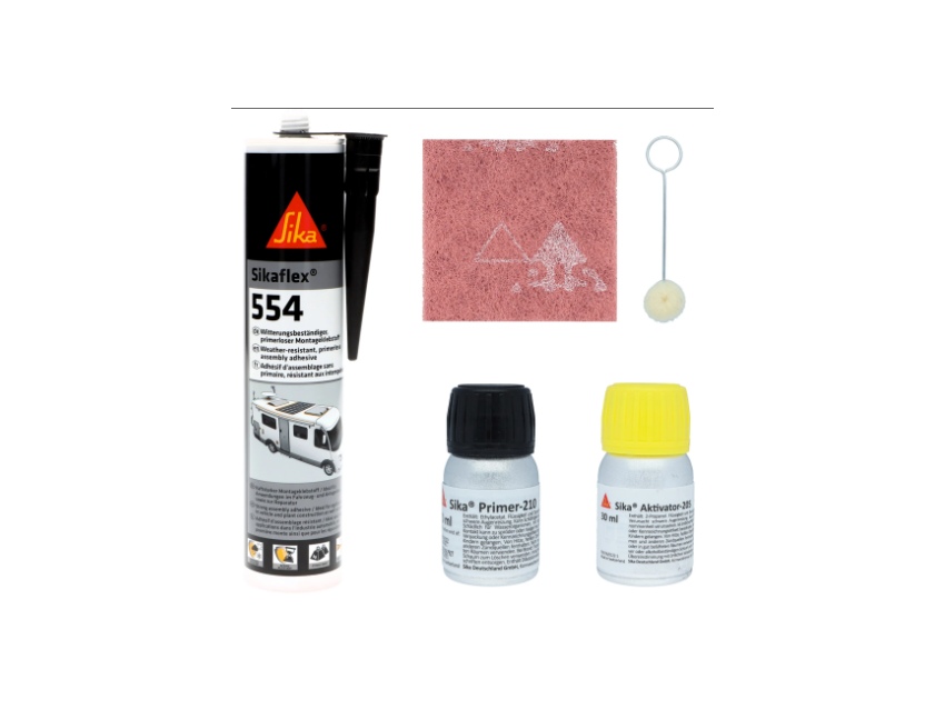 Kit colle pour 2 panneaux solaires