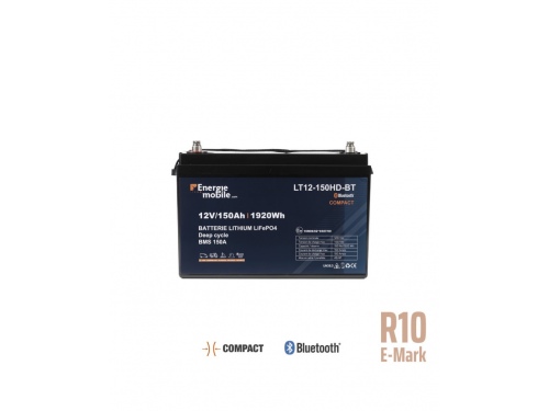 150 Ah Batterie Lithium LiFePO4 LT HD-BT Energie Mobile
